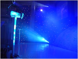 Blue lighting